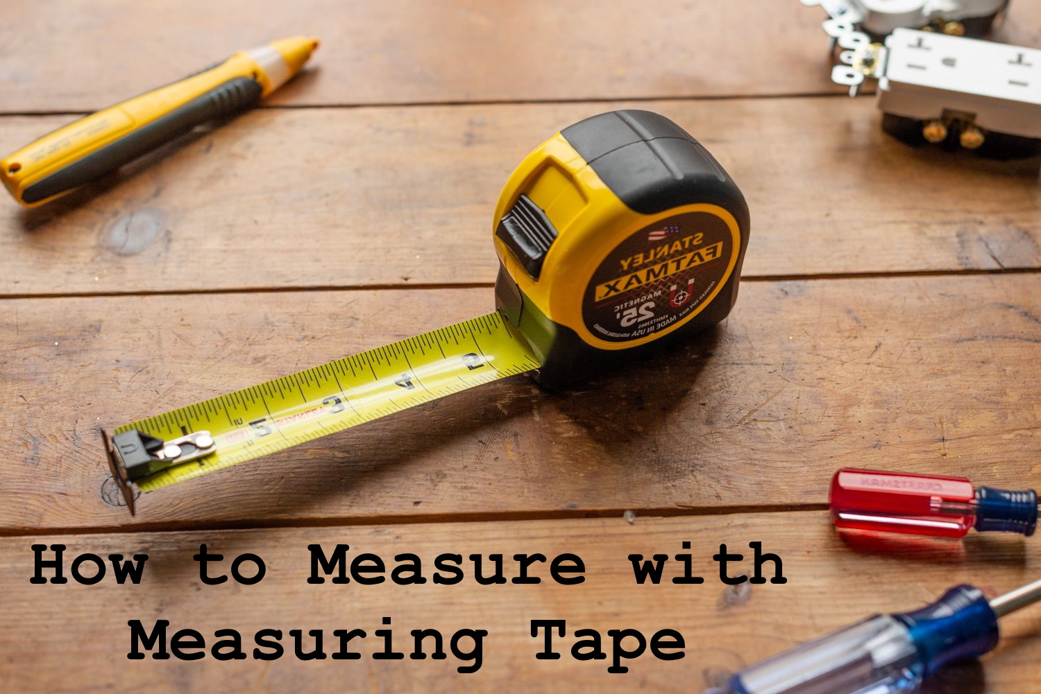 How to Read a Tape Measure?  Tape measure, Tape, Measurements
