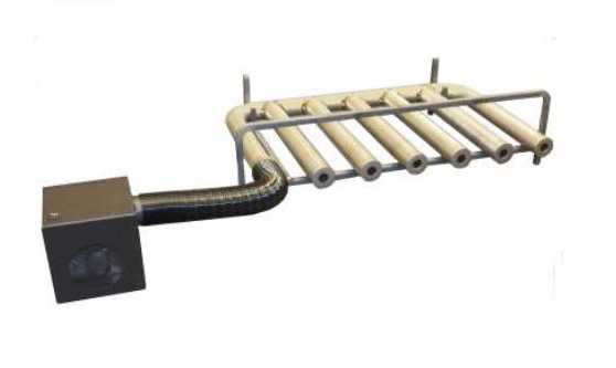 Spitfire Fireplace Grate Heater w/ 6 Tubes