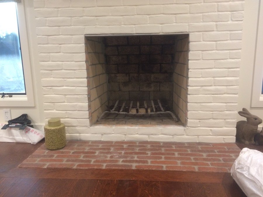 No hearth style fireplaces need a 4 sided overlap fit door