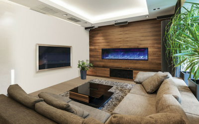 Electric fireplaces for home builders