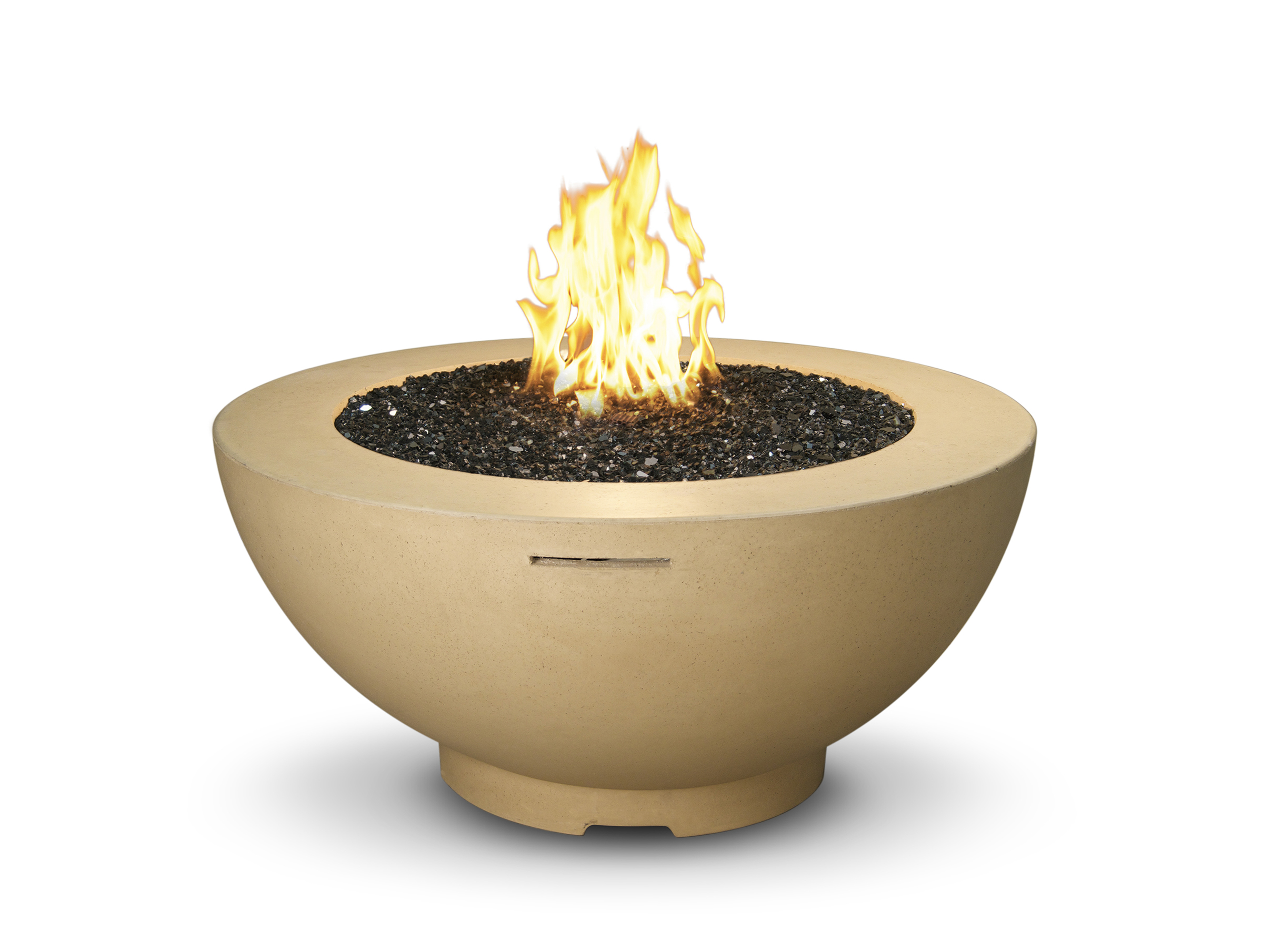 48 inch fire bowl from American Fyre Design made of GFRC