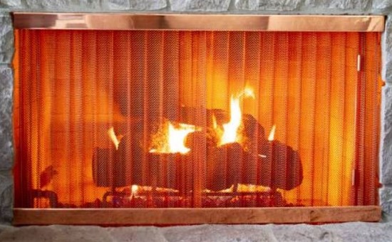 Fireplace Screens, What Size Mesh For Fireplace Screen