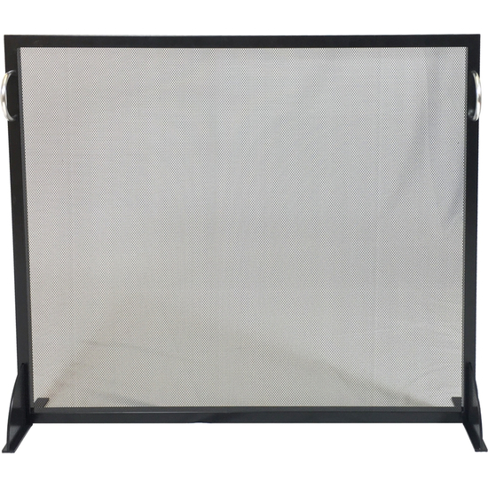 Black Powder Coated Screen with Stainless Steel Handles