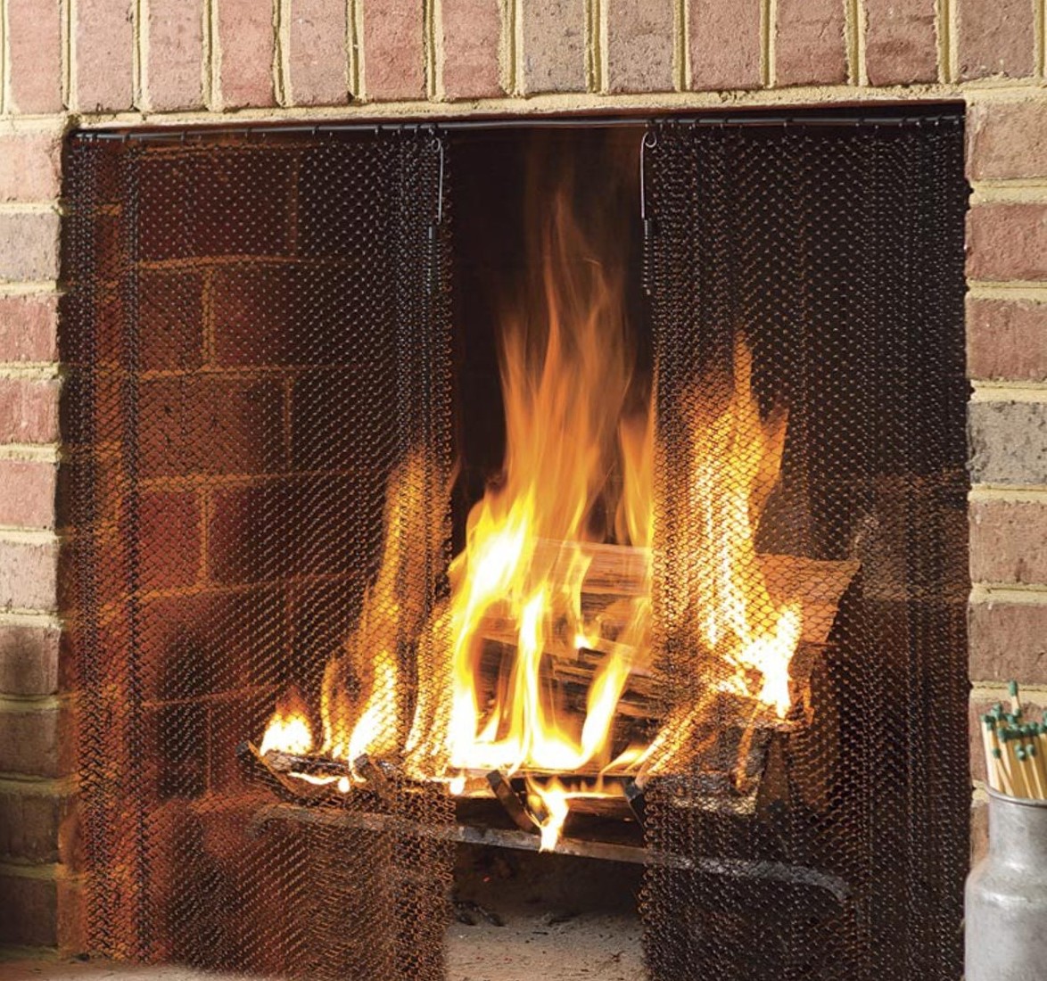 Fireplace Screens, Outdoor Fireplace Replacement Screens