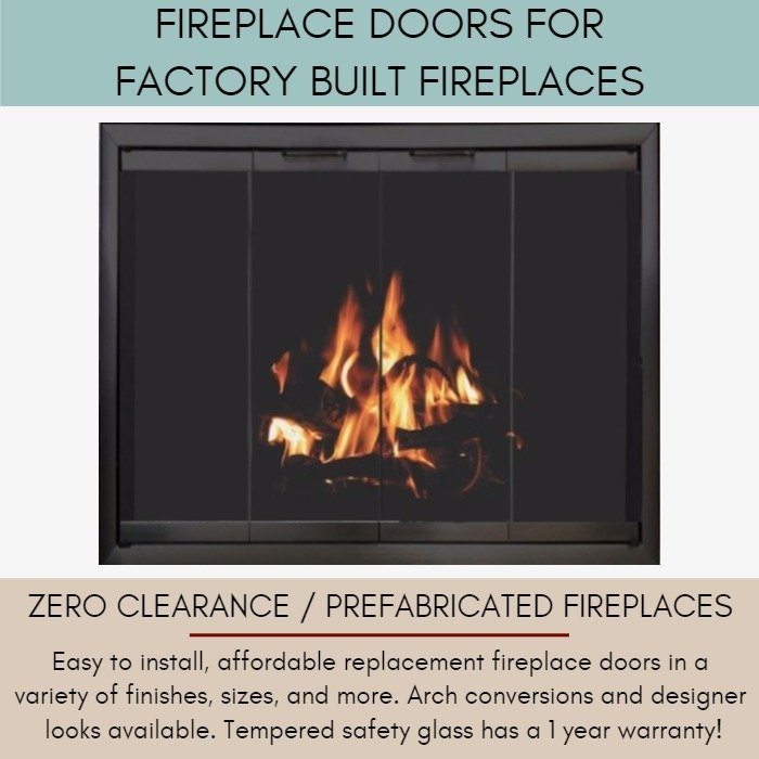 Fireplace Doors for factory built fireplaces