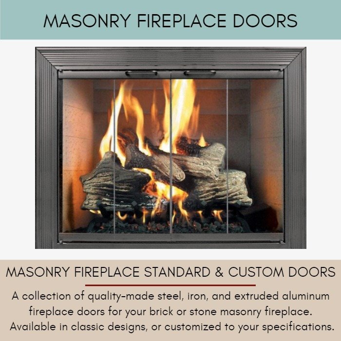 Masonry Fireplace Doors
