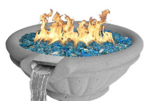 fire and water feature