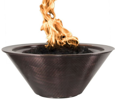 copper fire bowl