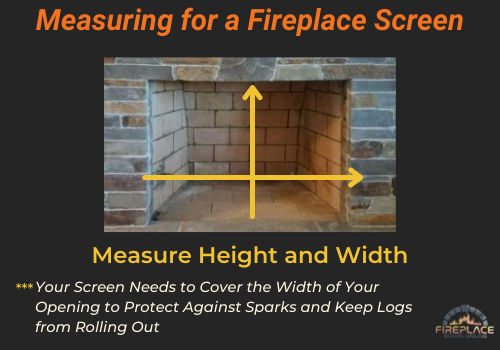 how to measure your fireplace for a fireplace safety screen or child safety screen