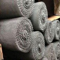 rolls of fireplace mesh by the linear foot