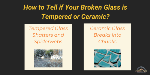 fireplace glass shattered - here's how to tell