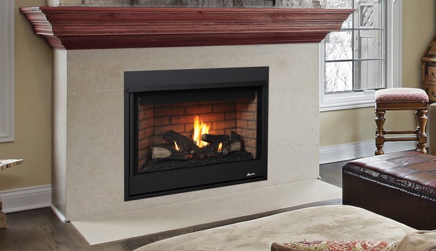 Image of Ventless Gas Fireplace 