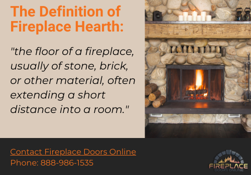 definition of a fireplace hearth