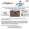 Evolution 360 and H2OnFire Fire and Water fountain manuals