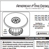American Fyre Designs Fire Tables