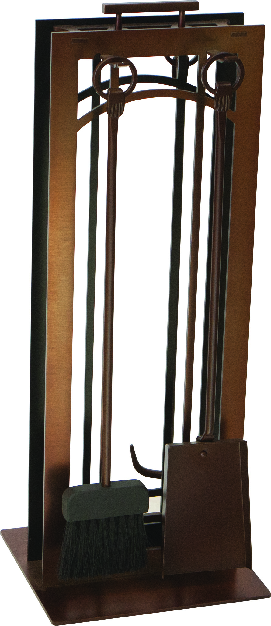 This Black Wrought Iron Fireplace Tool Set is a beautiful addition to any traditional or old world style fireplace!