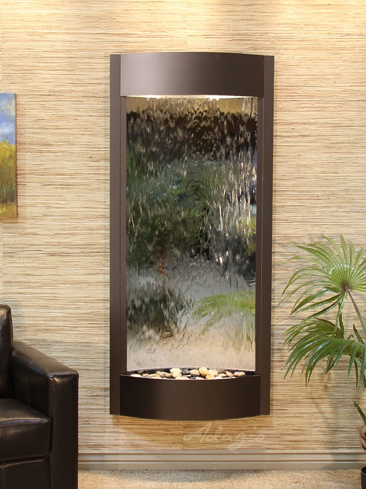 Interior Wall Fountain Feature Pacifica Waters Pwa - Water Feature Wall Indoor