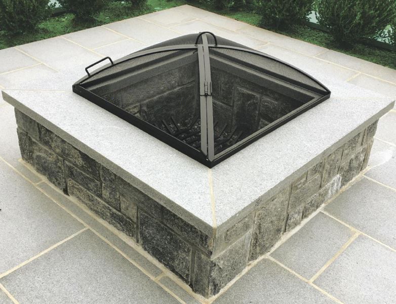 Fire Pit Spark Screen, How To Measure For Fire Pit Screen