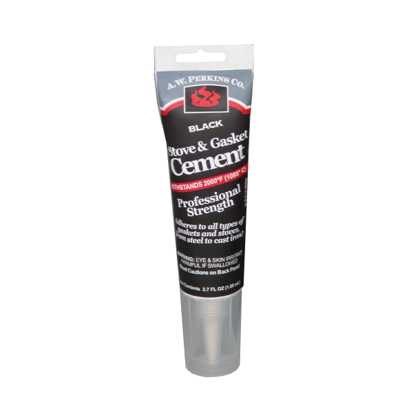 AW Perkins 2.7 Ounce Wood Stove Gasket Black Cement