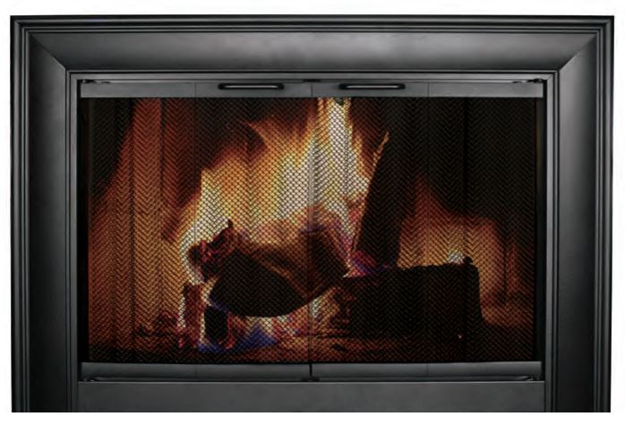 Celebrity Masonry Fireplace Glass Door, Thermo Rite Fireplace Doors Review