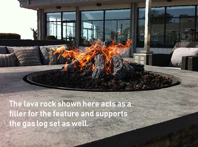 100 Pounds Fire Pit Lava Rock, Using Lava Rock In Fire Pit