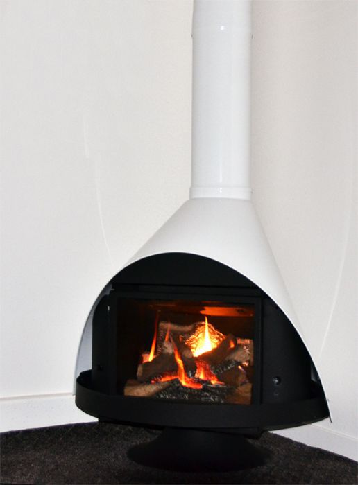 Direct Vent Gas Fireplace, Modern Freestanding Gas Fireplace