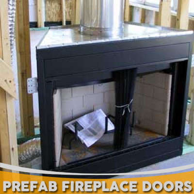 Prefab Fireplace Doors