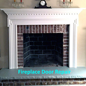 Masonry & Prefab Fireplace Door Repair