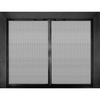 Reserve Twin Panel Mesh Door In Black