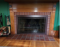 Colridge Fixed Size Custom Masonry Fireplace Door