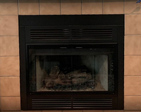 Matte Black Preway Fireplace Door