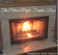 Pelham ZC Fireplace Door for Temco Fireplaces