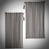 Fireplace Mesh Curtains