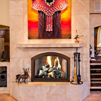 Arched Fireplace Doors | Masonry Fireplace Doors | Wood Burning Fireplace Glass Doors