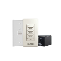 Skytech TM-R-2A Wireless Wall Mounted Fireplace Remote Control With Timer