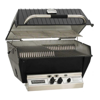 Broilmaster P4X Premium Gas Grill With Charmaster Briquets