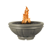 37" Roma Complete Round Concrete Fire Bowl Kit 37 Inch (shown in ash)
