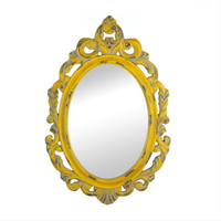 Vintage Hannah Yellow Mirror