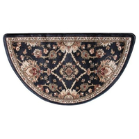 Goods of the Woods Half Round Black Regal Hearth Rug