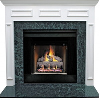 Prefab Fireplace With Granite Facing