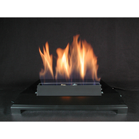 24 Inch ALTERNA FireGlitter Set with Vent Free Stainless Steel Burner