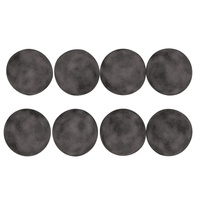 4 Inch Diameter Dark Gray Cannon Balls - 12 Pieces