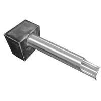 1.5 Inch Diameter Stainless Steel Cannon Scupper