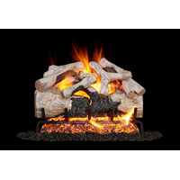 RealFyre Burnt Aspen Vented Gas Log Set With G52 Burner
