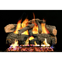 RealFyre Charred Evergreen Oak Vented Gas Log Set With G52 Burner