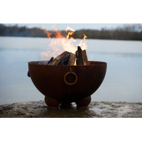 Nepal Gas Burning Fire Pit 41 Inches