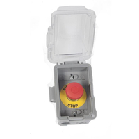 Emergency Shutoff with Exterior Grade Single Gang Box and Bubble Cover