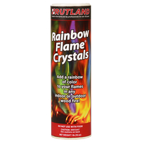 1 pound canister of RUTLAND Rainbow Flame® Crystals