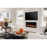 SimpliFire 48 Inch Allusion Linear Electric Fireplace