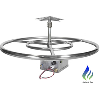 Round Tall Stack Burner With Electronic Ignition - NG